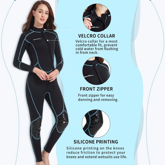 Seaskin Wetsuit Size S - Picture 6 of 8
